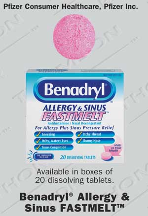 Benadryl Allergy Plus Congestion Dosage Chart