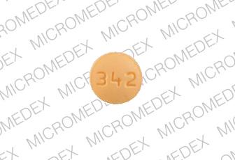 RDY 342 Pill Images (Brown / Round)