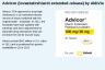 Advicor (lovastatin/niacin extended-release) by AbbVie Advicor (lovastatin/niacin extended-release) by AbbVie
