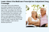 Learn About the Medicare Prescription Outpatient Drug Coverage Learn About the Medicare Prescription Outpatient Drug Coverage