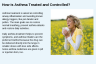 How is Asthma Treated and Controlled? How is Asthma Treated and Controlled?