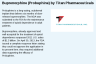 Buprenorphine (Probuphine) by Titan Pharmaceuticals Buprenorphine (Probuphine) by Titan Pharmaceuticals