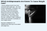 Which Antidepressants Are Known To Cause Weight Gain?