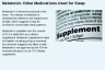 Melatonin: Other Medications Used for Sleep Melatonin: Other Medications Used for Sleep