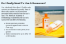 Do I Really Need To Use A Sunscreen? Do I Really Need To Use A Sunscreen?