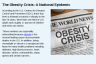 The Obesity Crisis: A National Epidemic