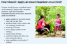 How Should I Apply an Insect Repellent on a Child?
