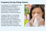 Pregnancy During Allergy Season Pregnancy During Allergy Season