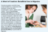 A Word of Caution: Butalbital Use in Migraine A Word of Caution: Butalbital Use in Migraine