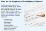 What are the Symptoms of Prediabetes or Diabetes?