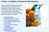 A Must: A Healthy Lifestyle for MS Patients