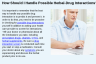 How Should I Handle Possible Herbal-Drug Interactions? How Should I Handle Possible Herbal-Drug Interactions?