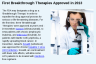 First Breakthrough Therapies Approved in 2013 First Breakthrough Therapies Approved in 2013