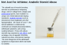 Not Just For Athletes: Anabolic Steroid Abuse