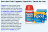 Don't Eat That! Tagamet, Pepcid AC, Zantac for Pets