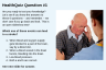 HealthQuiz Question #1