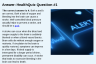 Answer: HealthQuiz Question #1
