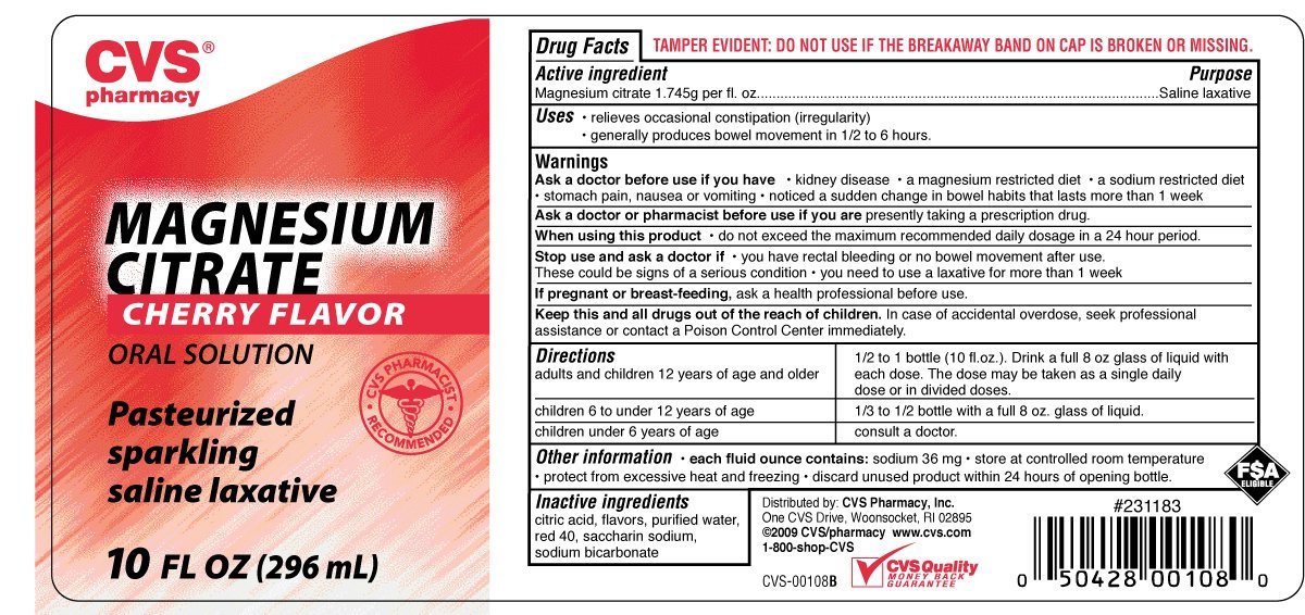 Magnesium Citrate (liquid) CVS