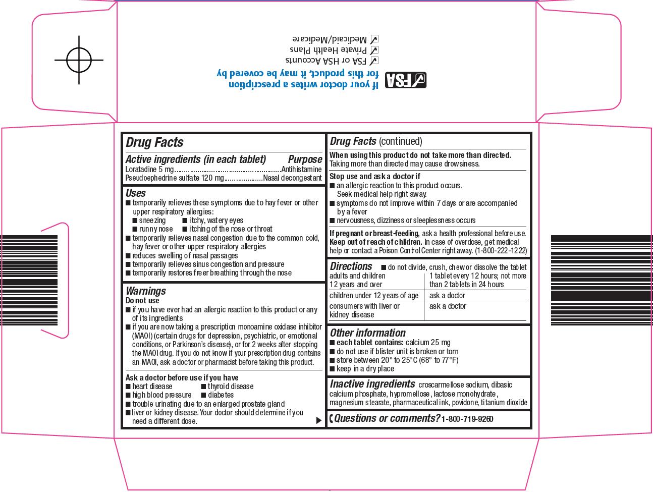 Loratadine Pseudoephedrine Sulphate