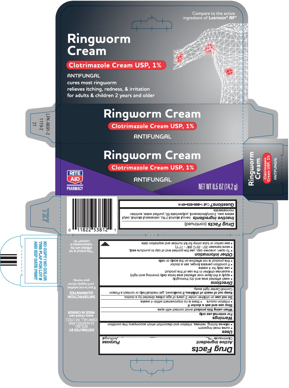 how does clotrimazole work on ringworm