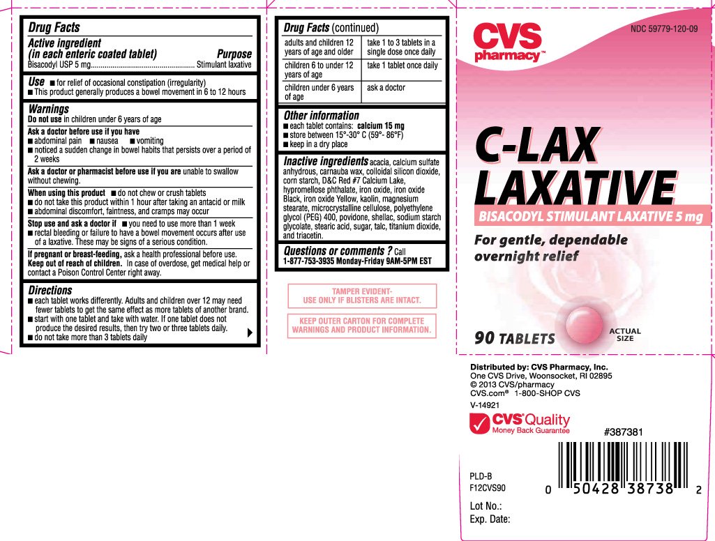 c lax laxative  tablet  coated  cvs pharmacy