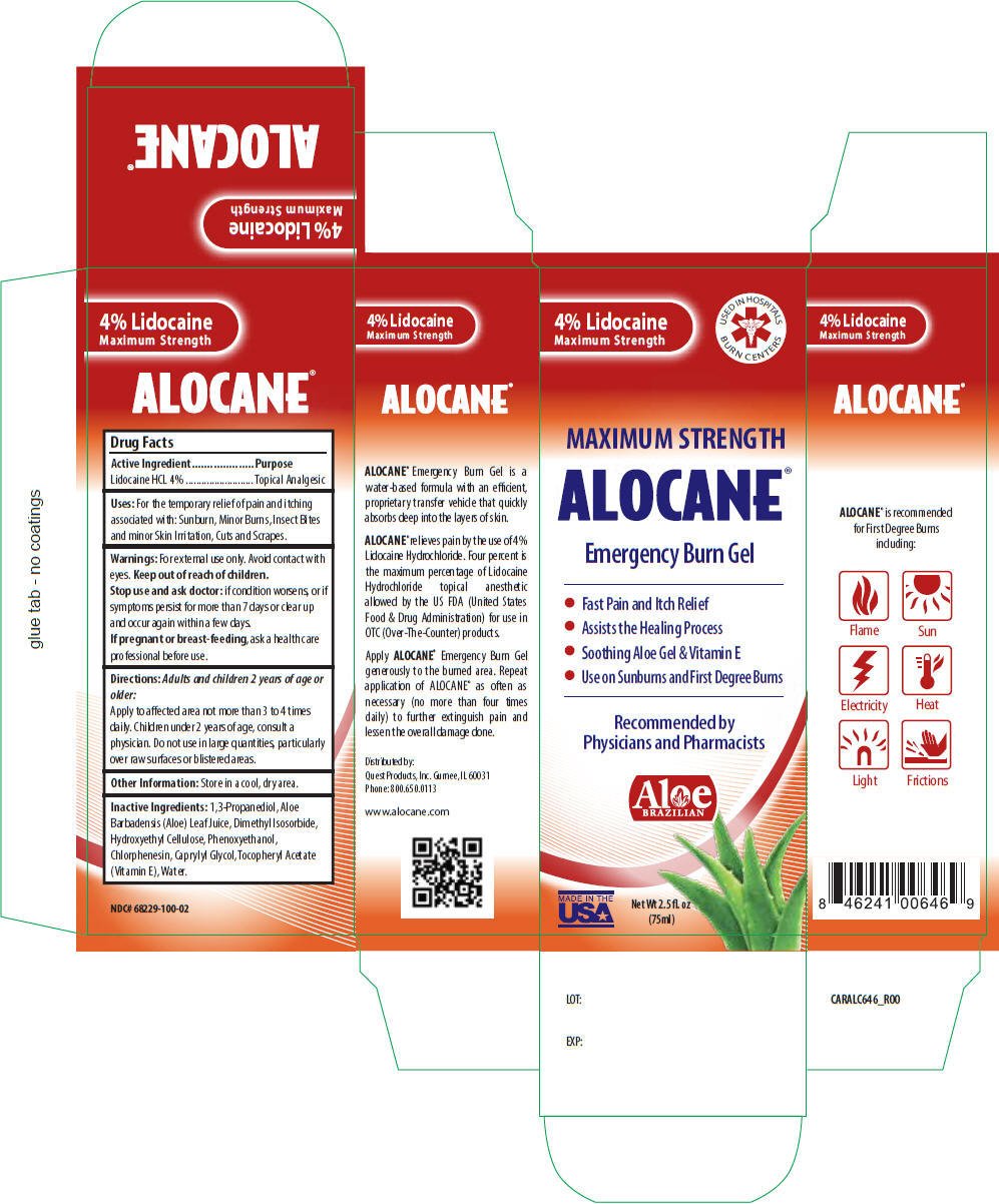 Alocane (ointment) Quest Products, Inc.