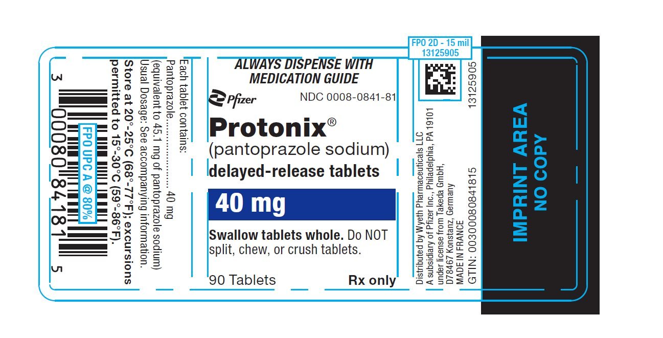 protonix 40 mg tablet delayed release