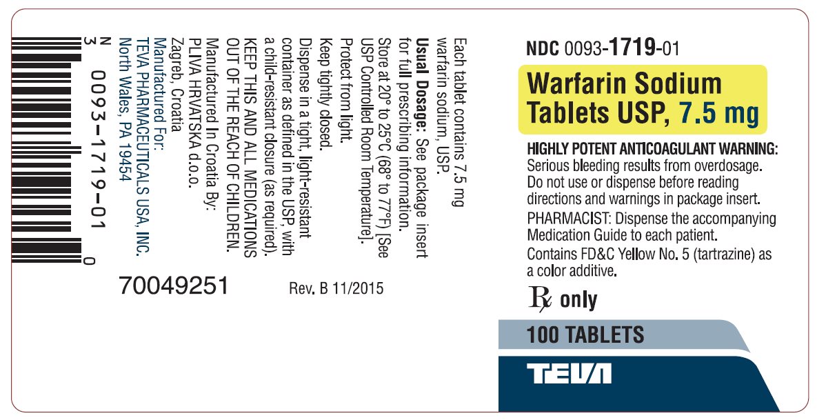 Warfarin - FDA prescribing information, side effects and uses Warfarin - FDA prescribing information, side effects and uses