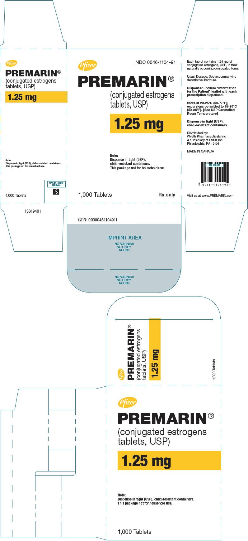 Conjugated estrogens Tablets For Sale