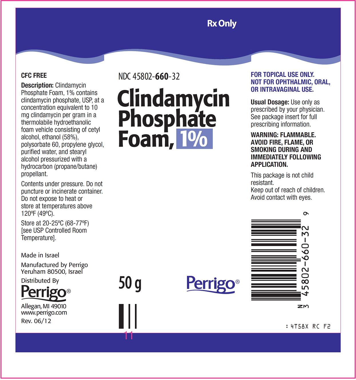 Clindamycin Foam FDA prescribing information, side effects and uses