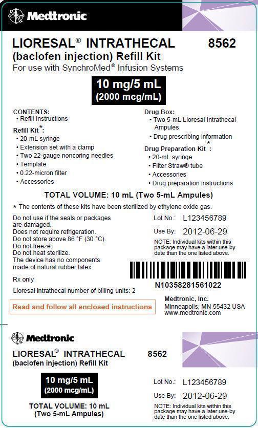 Lioresal Intrathecal Prescribing Information
