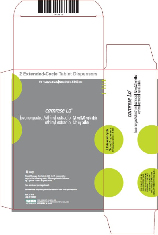 Camrese Lo - FDA prescribing information, side effects and Camrese Lo - FDA prescribing information, side effects and