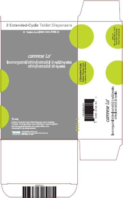 Camrese Lo - FDA prescribing information, side effects and Camrese Lo - FDA prescribing information, side effects and