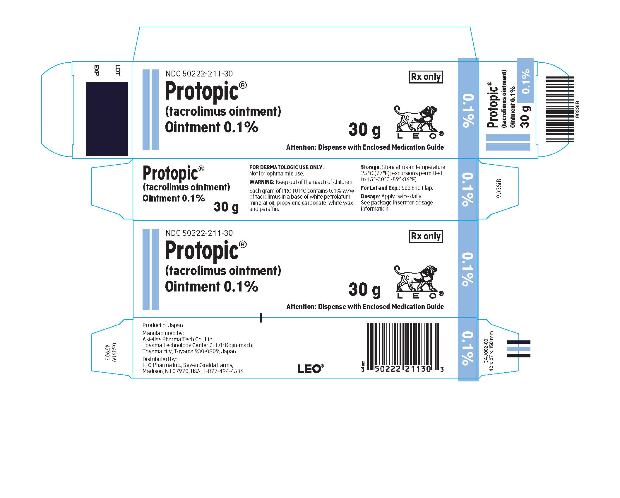 Protopic - FDA prescribing information, side effects and uses