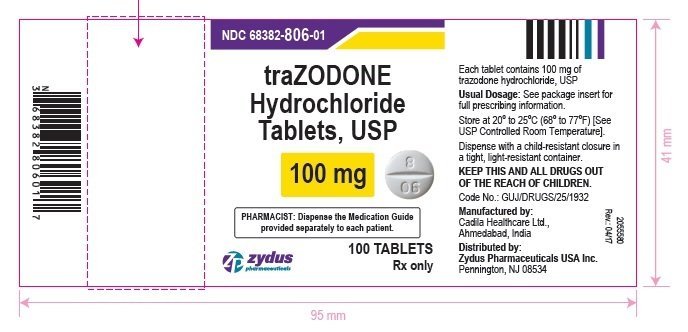 does trazodone affect hormones