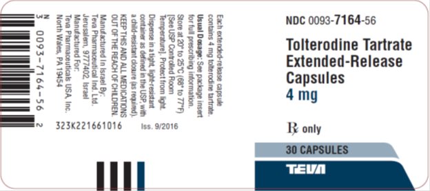 Tolterodine Tartrate 4 Mg