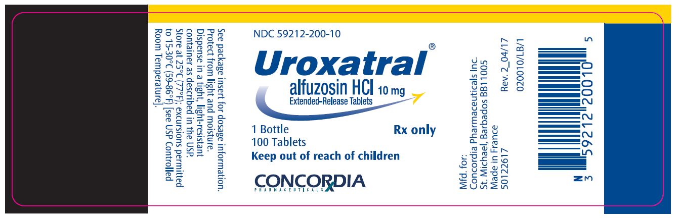 Uroxatral - FDA prescribing information, side effects and uses Uroxatral - FDA prescribing information, side effects and uses