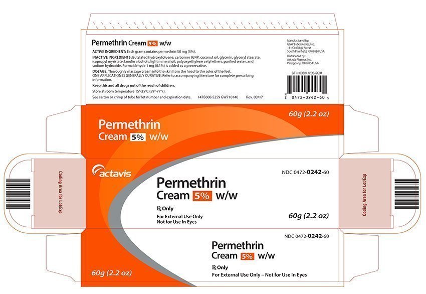 Permethrin Cream 5 W W