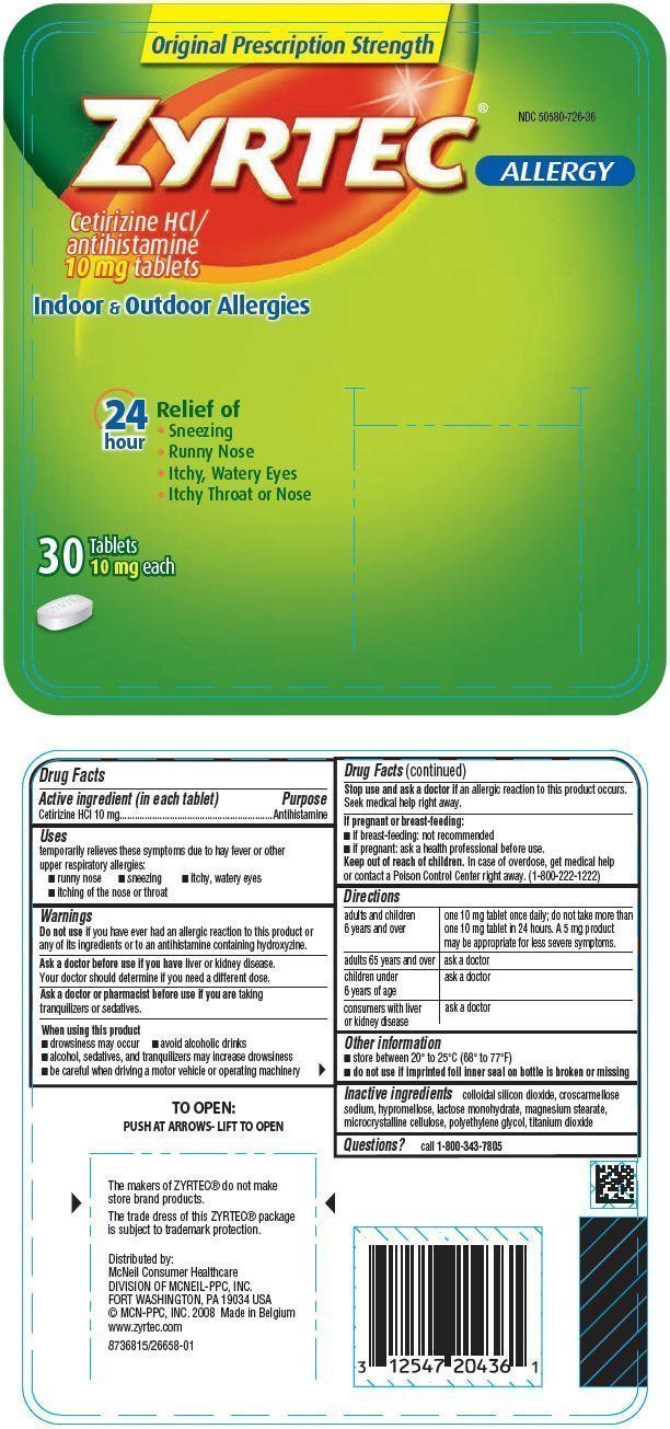 zyrtec ingredients 24 hour