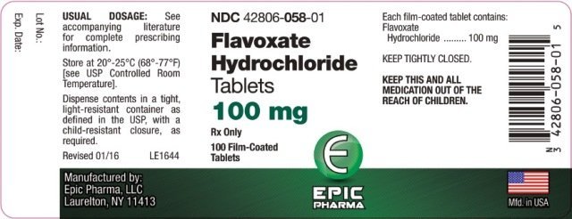 Flavoxate Hydrochloride Uses