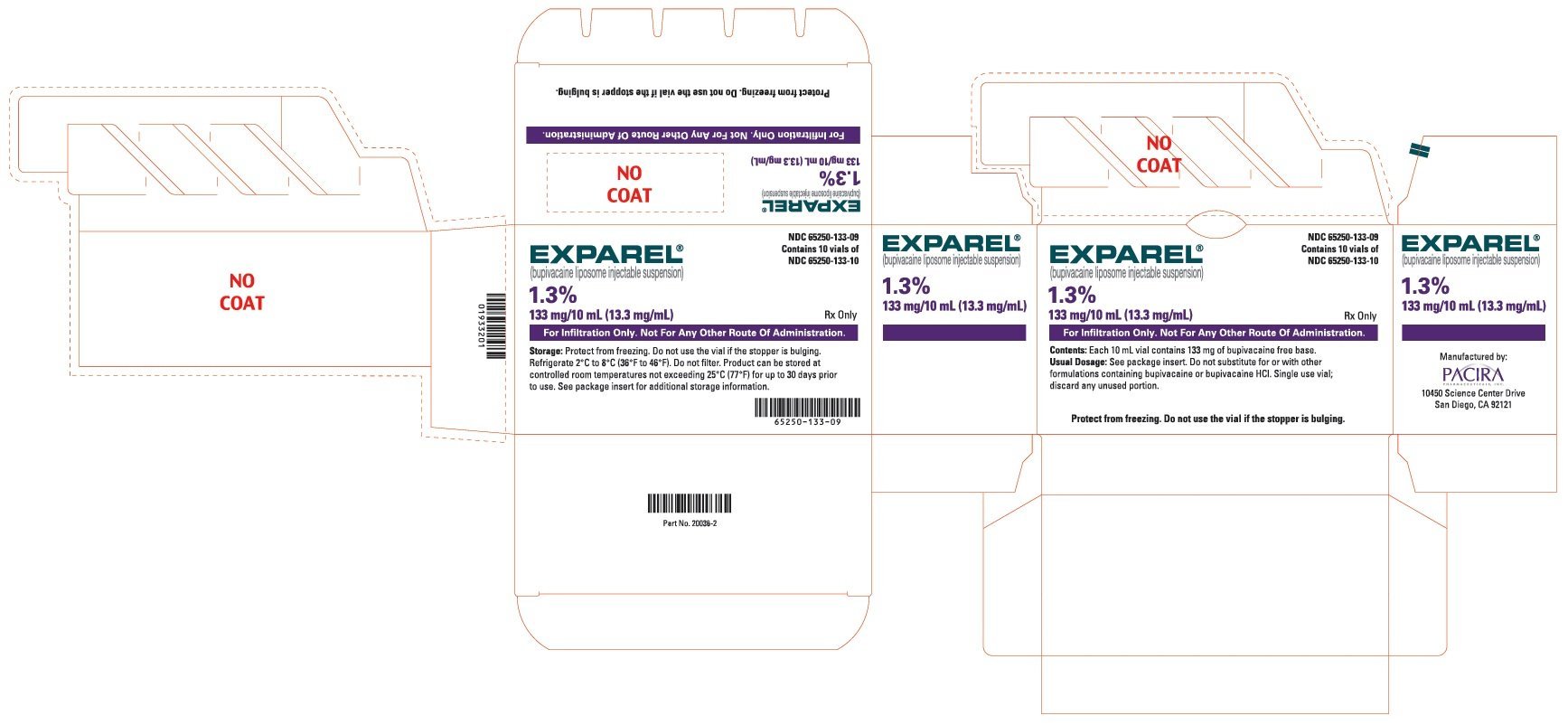 Exparel - FDA prescribing information, side effects and uses Exparel - FDA prescribing information, side effects and uses