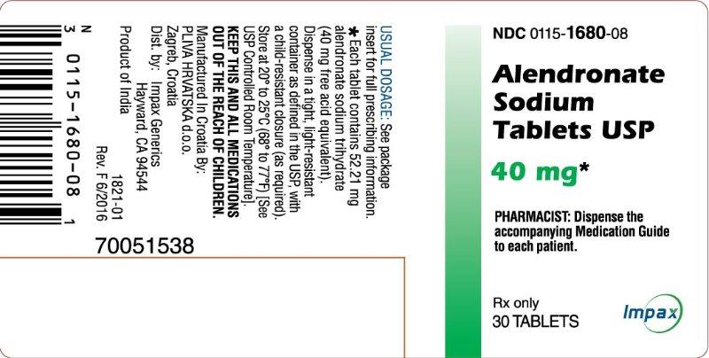 Alendronate Sodium 70 Mg Tab