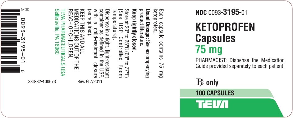 Ketoprofen - FDA prescribing information, side effects and uses
