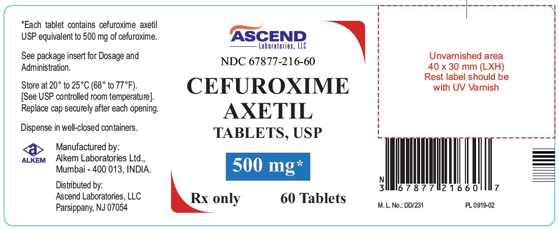 Cefuroxime 500 Mg Tab Aur