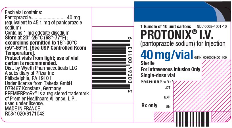 can protonix be given iv push