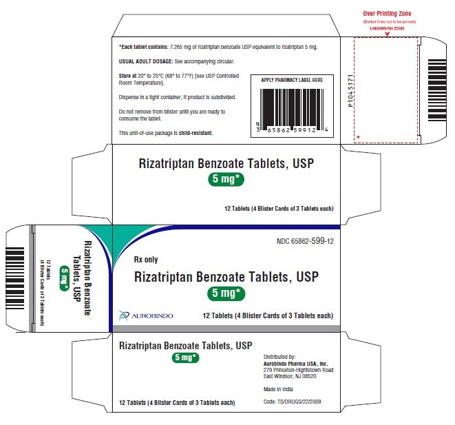 Rizatriptan Benzoate 10mg Tablet