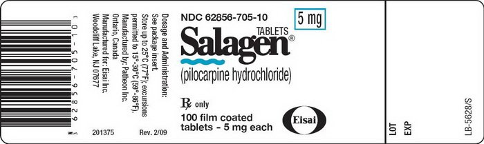salagen tablet-5 mg- pilocarpine hcl
