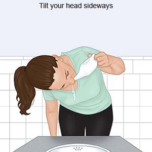 Tilt your head sideways