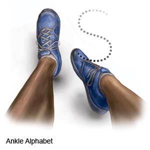 Ankle Alphabet 