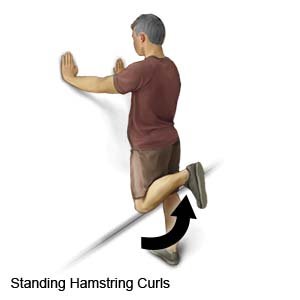 STANDING HAMSTRING CURLS